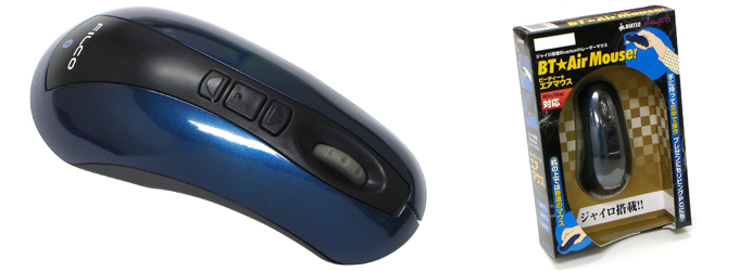 ジャイロ搭載Bluetoothレーザーマウス BT★Air Mouse!「ビーティー★エアマウス!」 ジャイロ搭載Bluetoothレーザーマウス BT★Air Mouse!「ビーティー★エアマウス!」