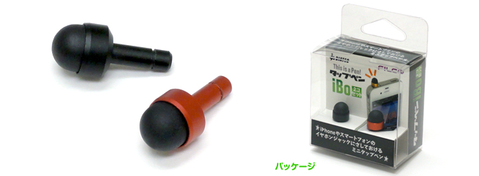 タップペンiBo ブラック・レッド タップペンiBo ブラック・レッド