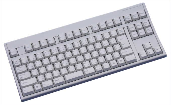 FUJITSU テンキーレスキーボード USB・92キー日本語配列・ライトグレー FUJITSU テンキーレスキーボード USB・92キー日本語配列・ライトグレー
