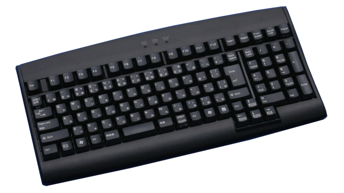 FUJITSU テンキー付 省スペースキーボード USB・106キー日本語配列・黒 FUJITSU テンキー付 省スペースキーボード USB・106キー日本語配列・黒