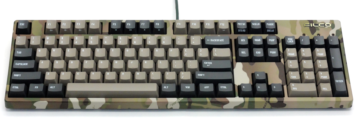 Majestouch 2 Camouflage-R [BrownSwitch/Fullsize/US ASCII/MULTICAM]