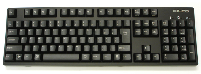Majestouch Wireless「マジェスタッチワイヤレス」日本語かななし・黒軸 Majestouch Wireless「マジェスタッチワイヤレス」日本語かななし・黒軸