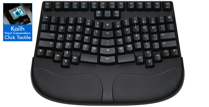 Truly Ergonomic Mechanical Keyboard Click Tactile - Kailh青軸 Truly Ergonomic Mechanical Keyboard Click Tactile - Kailh青軸