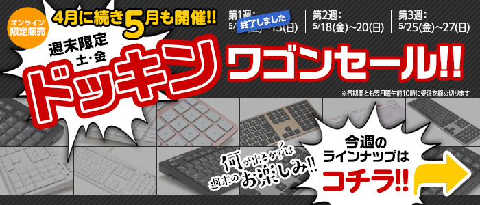 ドッキンワゴンセール