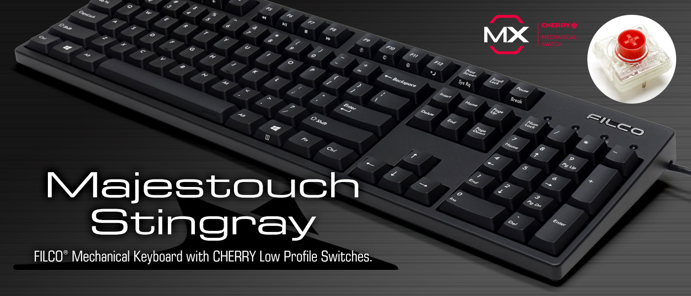DIATEC CORPORATION FILCO Majestouch Stingray Product Introduction DIATEC CORPORATION FILCO Majestouch Stingray Product Introduction