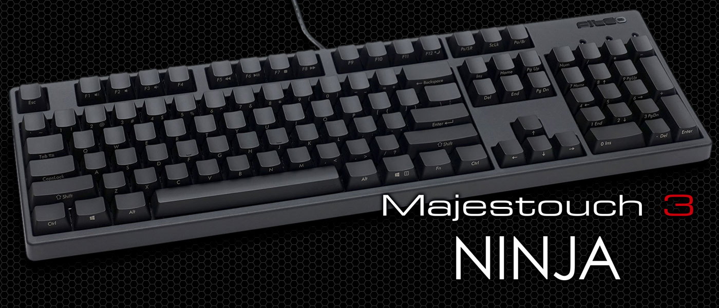 DIATEC CORPORATION [e]Majestouch 3 NINJA Product Introduction