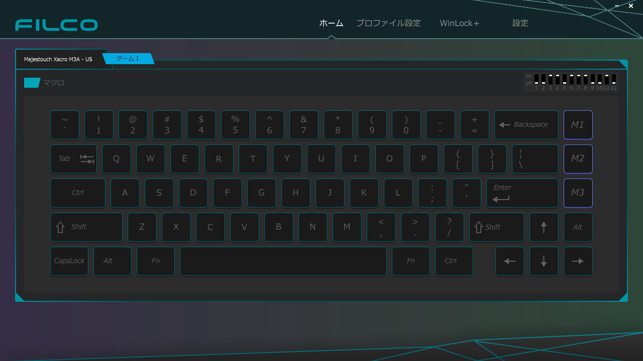 【によって】 FILCO Majestouch Xacro M3A 67US 英語配列 CHERRY MX青軸 ハードウェア&ソフトウェアマロ