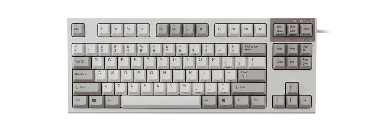 REALFORCE S R2 TKL 英語87キー 静音 ALL30g アイボリー REALFORCE S R2 TKL 英語87キー 静音 ALL30g アイボリー