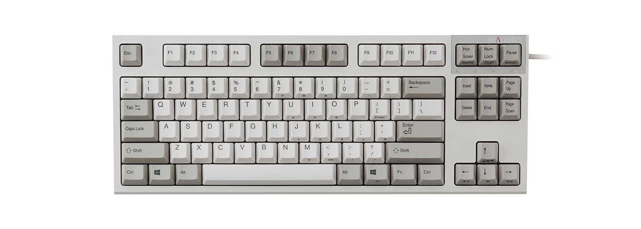 REALFORCE A R2 TKL 英語87キー APC 変荷重 アイボリー REALFORCE A R2 TKL 英語87キー APC 変荷重 アイボリー