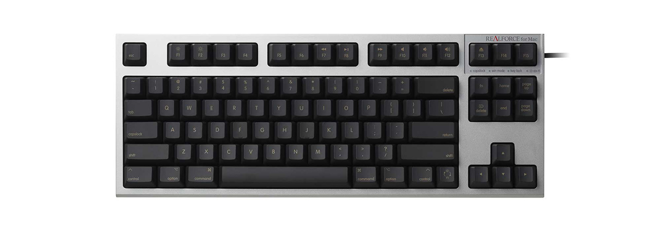REALFORCE TKL for Mac 87キー英語配列 テンキーレス ブラック REALFORCE TKL for Mac 87キー英語配列 テンキーレス ブラック