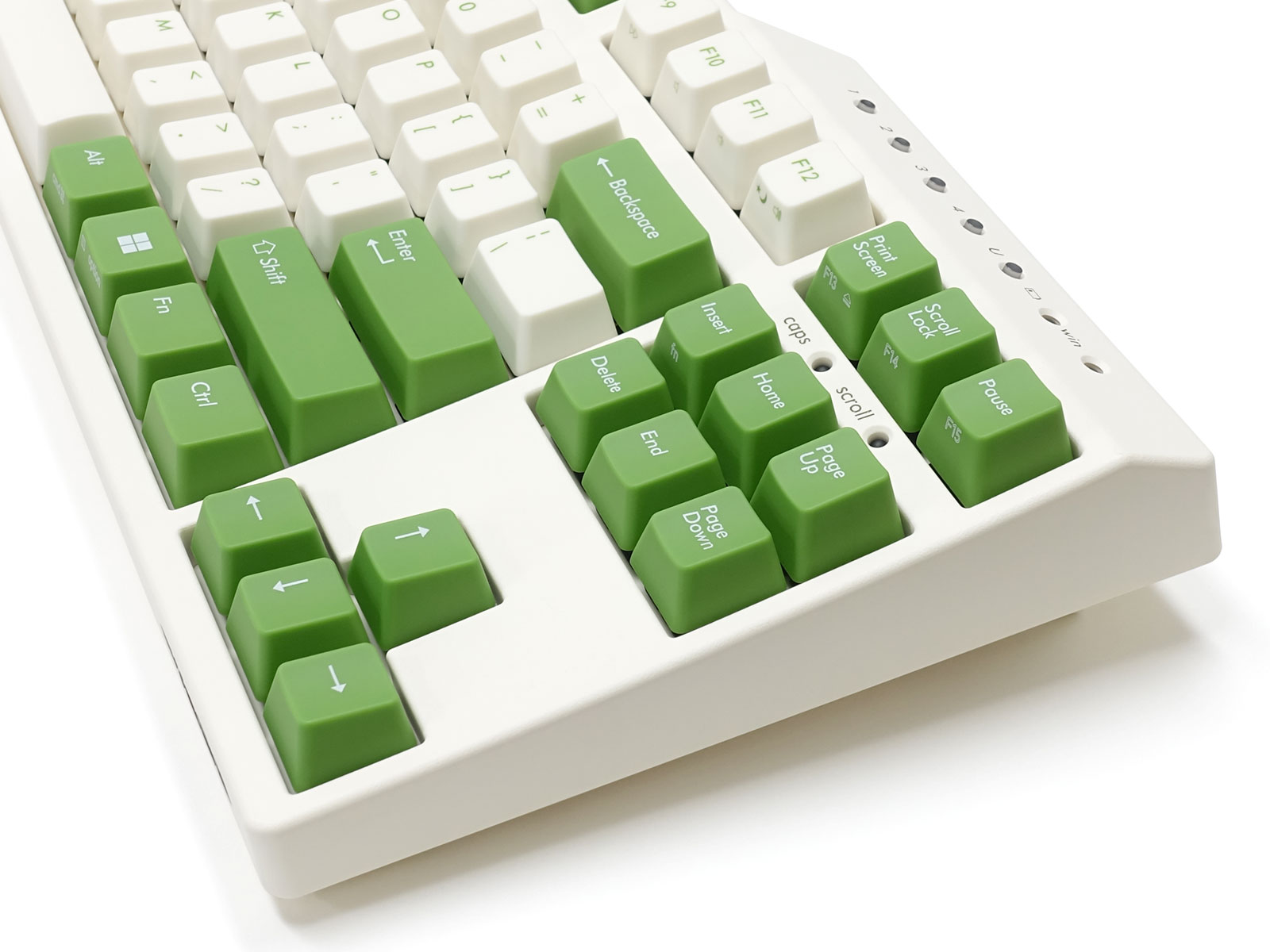 FILCO Majestouch Convertible 3 Cream White ＆ Green 静音赤軸・フルサイズ・英語 US