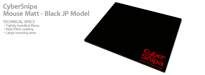 Cyber Snipa Mouse Matt Black JP model Cyber Snipa Mouse Matt Black JP model