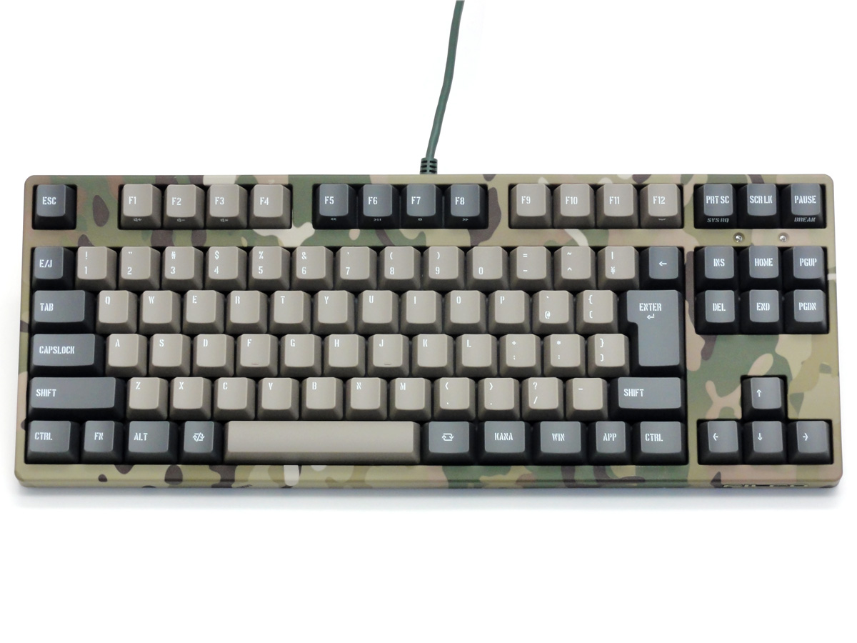 Majestouch 2 Camouflage-R CHERRY MX SILENTスイッチ・テンキーレス 