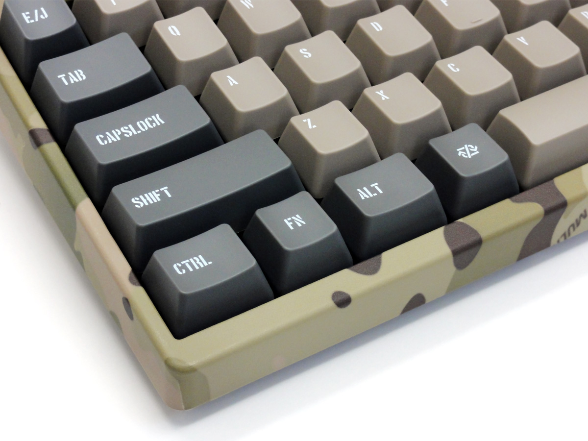 Majestouch Camouflage-R 青軸・テンキーレス・かななし製品情報 ダイヤテック株式会社