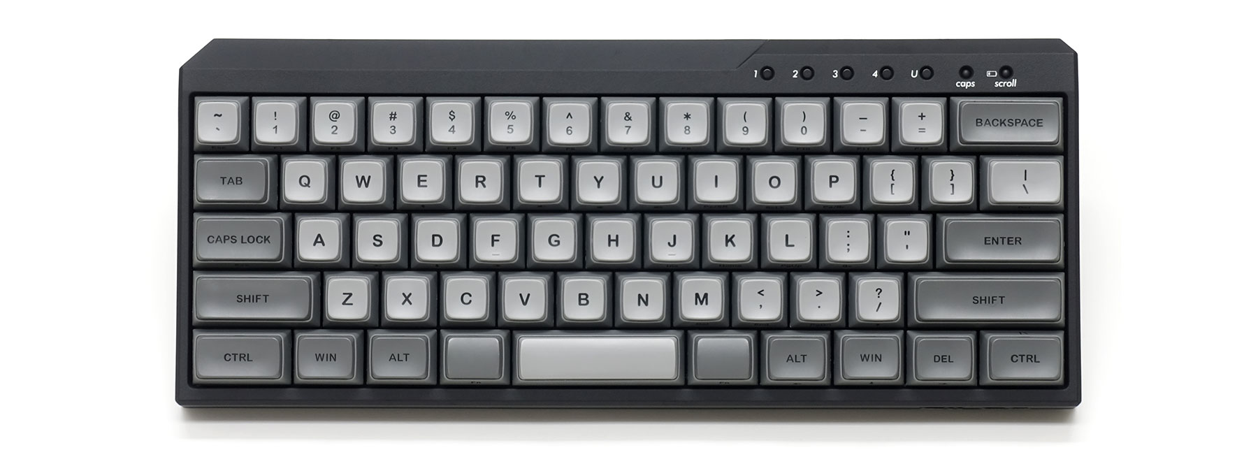 Majestouch MINILA-R Convertible [MX Blue Switch / US / Matte Black]