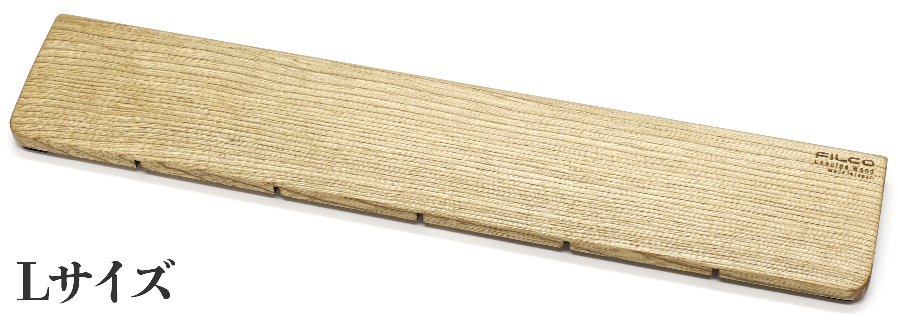 【北海道産天然木】FILCO Genuine Wood Wrist Rest L size