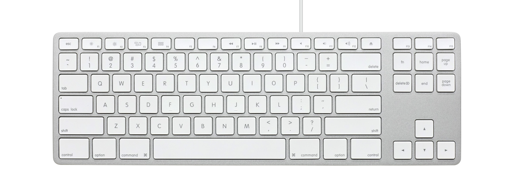 Matias Wired Aluminum Tenkeyless keyboard for Mac - Silver и‹±иЄћй…Ќе€—иЈЅе“Ѓжѓ…е ± |  гѓЂг‚¤гѓ¤гѓ†гѓѓг‚Їж ЄејЏдјљз¤ѕ