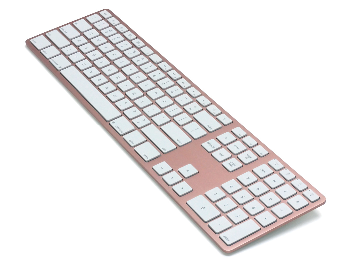 「販売停止品」 Matias Matias Wireless Aluminum Keyboard FK418BTG [ゴールド] Bluetooth ワイヤレス(無線) パンタグラフ 英語 デジコーデ
