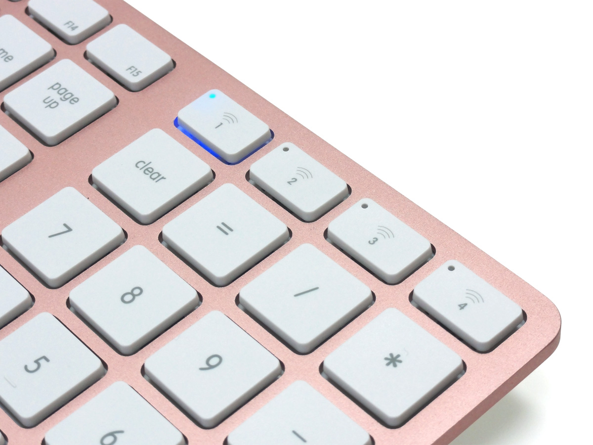 Matias Wireless Aluminum Keyboard Rose Gold 日本語配列製品情報 ダイヤテック株式会社