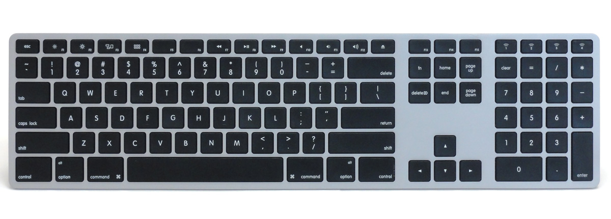 Matias Wireless Aluminum Keyboard Space Gray 英語配列製品情報 ダイヤテック株式会社