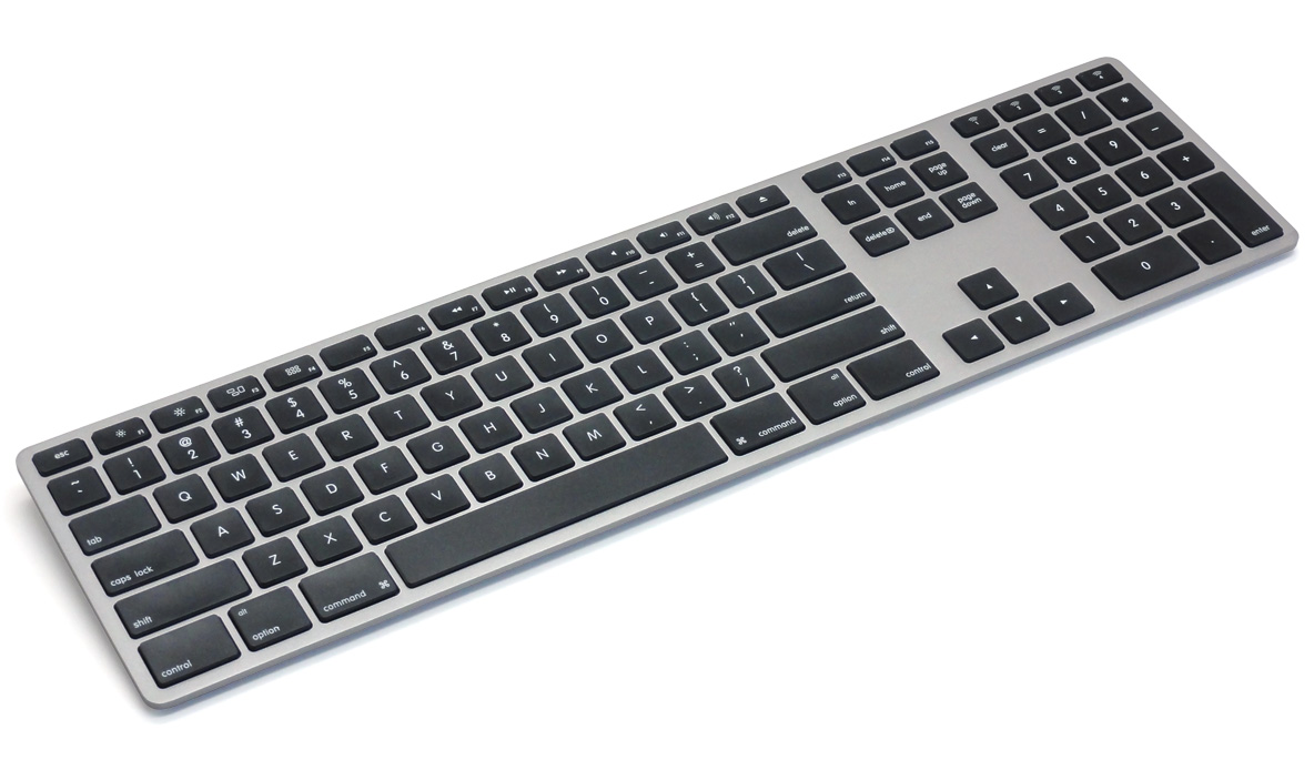 Matias Wireless Aluminum Keyboard - Space gray 英語配列製品情報 