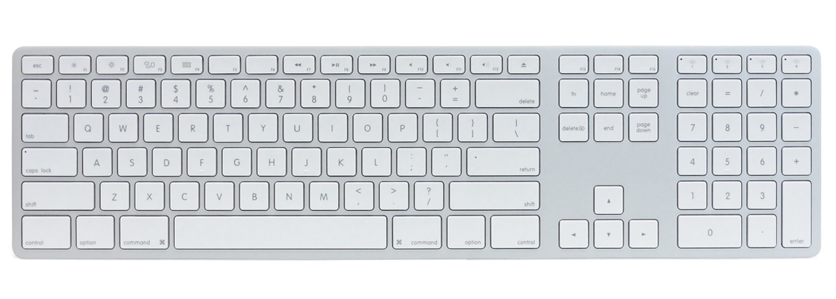 Matias Wireless Aluminum Keyboard - Silver 英語配列