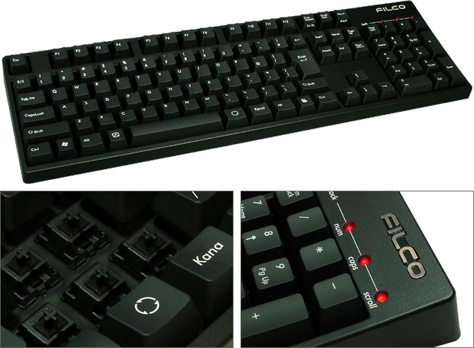 FILCO Majestouch Tenkeyless マジェスタッチ 黒軸