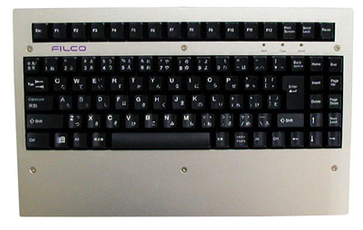 91キーコンパクトUSBキーボード(メタル）