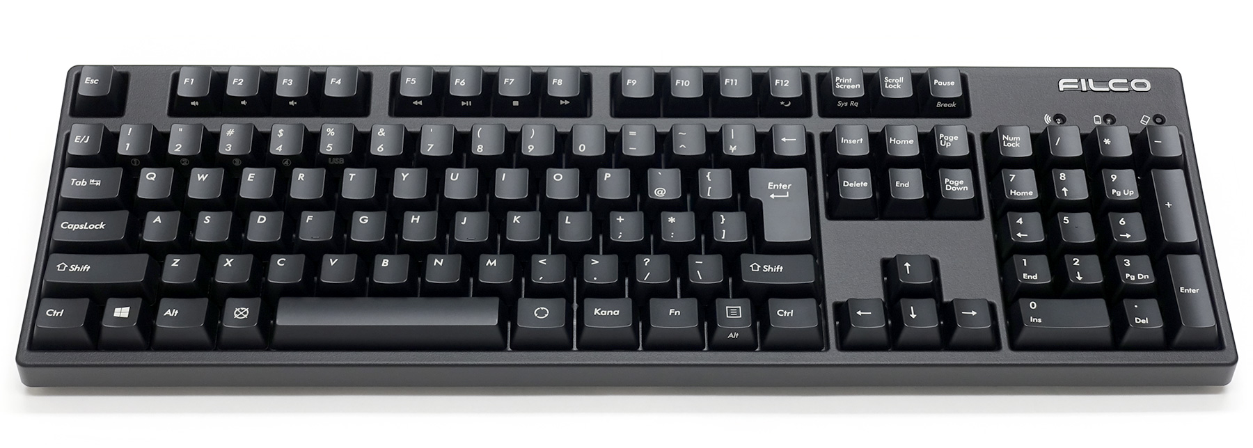 【通販限定】Majestouch Convertible 2  CHERRY MX SILENT BLACK 静音黒軸スイッチ・フルサイズ・日本語かななし