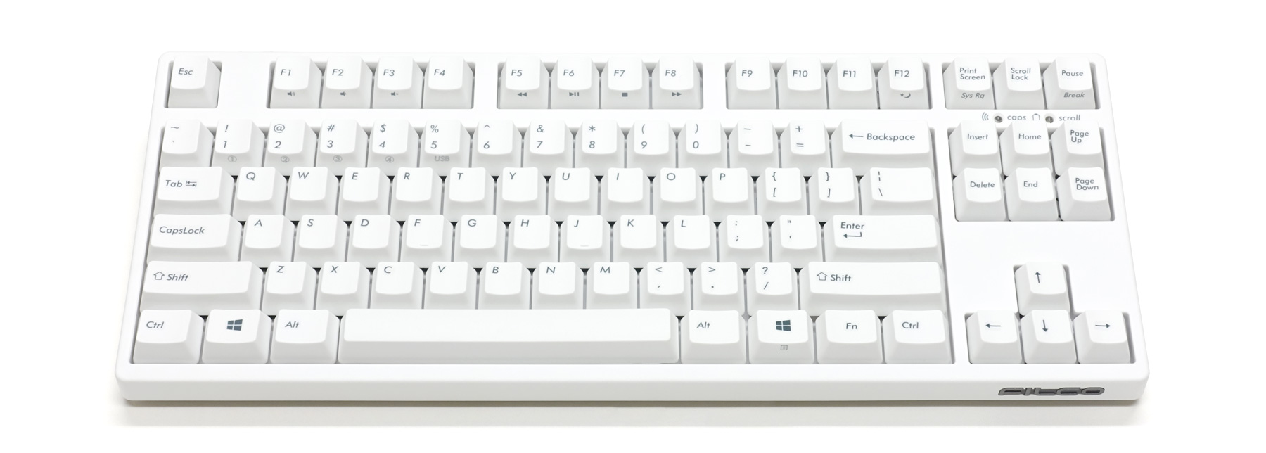 【通販限定・数量限定】Majestouch Convertible 2 HAKUA Tenkeyless CHERRY MX SILENT RED 静音赤軸スイッチ・テンキーレス・英語 US ASCII