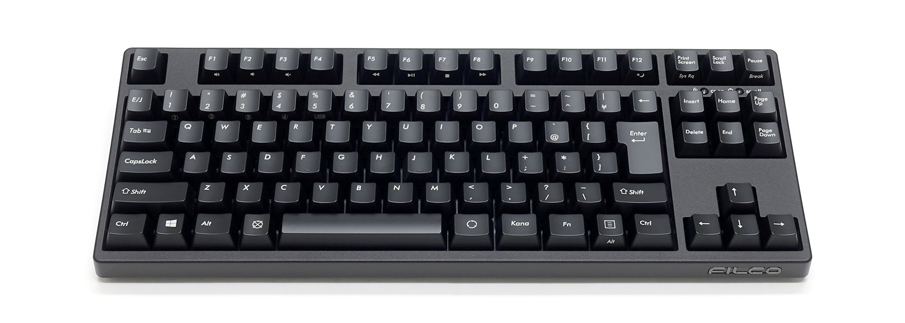 【通販限定】Majestouch Convertible 2 Tenkeyless CHERRY MX SILENT BLACK 静音黒軸スイッチ・テンキーレス・日本語かななし