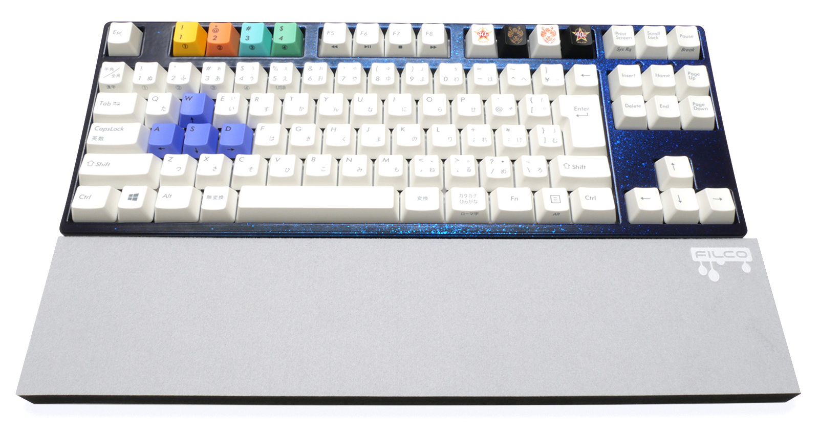 【新生活応援キャンペーン】Majestouch Convertible2 HAKUA Tenkeyless 「漆/銀河(青)」青軸・キーボードセット