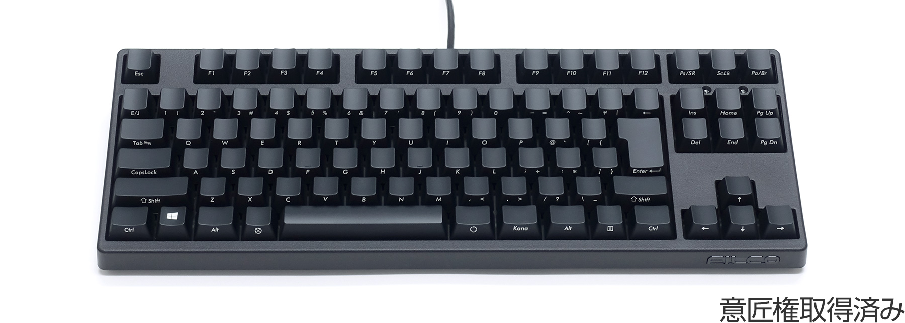 【整備品】Majestouch BLACK Tenkeyless 青軸・テンキーレス・かななし