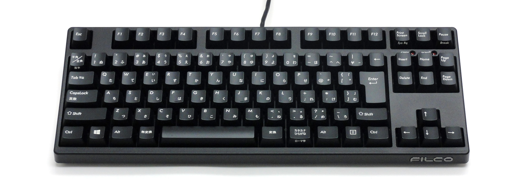 Majestouch 2 Tenkeyless 黒軸・テンキーレス・かなあり