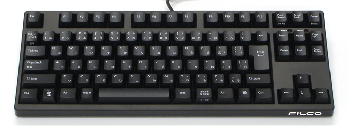 Majestouch Tenkeyless 「マジェスタッチ テンキーレス」Nキーロールオーバー・黒軸・かなあり