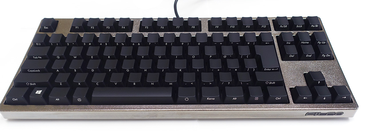 【数量限定】Majestouch BLACK Tenkeyless A+ 三価クロムメッキモデル 黒軸・テンキーレス・かななし 【数量限定】Majestouch BLACK Tenkeyless A+ 三価クロムメッキモデル 黒軸・テンキーレス・かななし