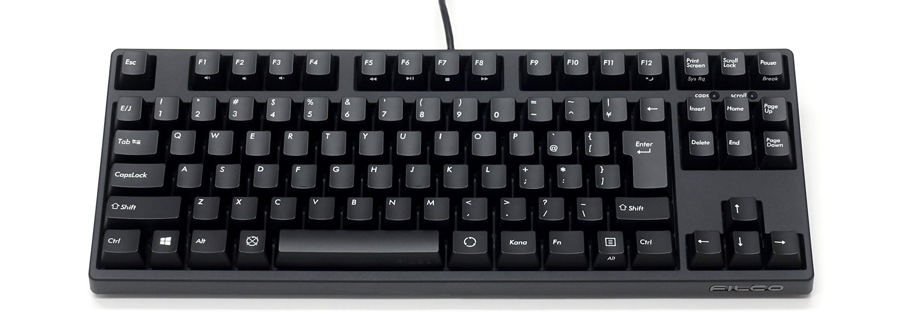 Majestouch 3 Tenkeyless SILENT RED 静音赤軸・テンキーレス・日本語かななし・マットブラック