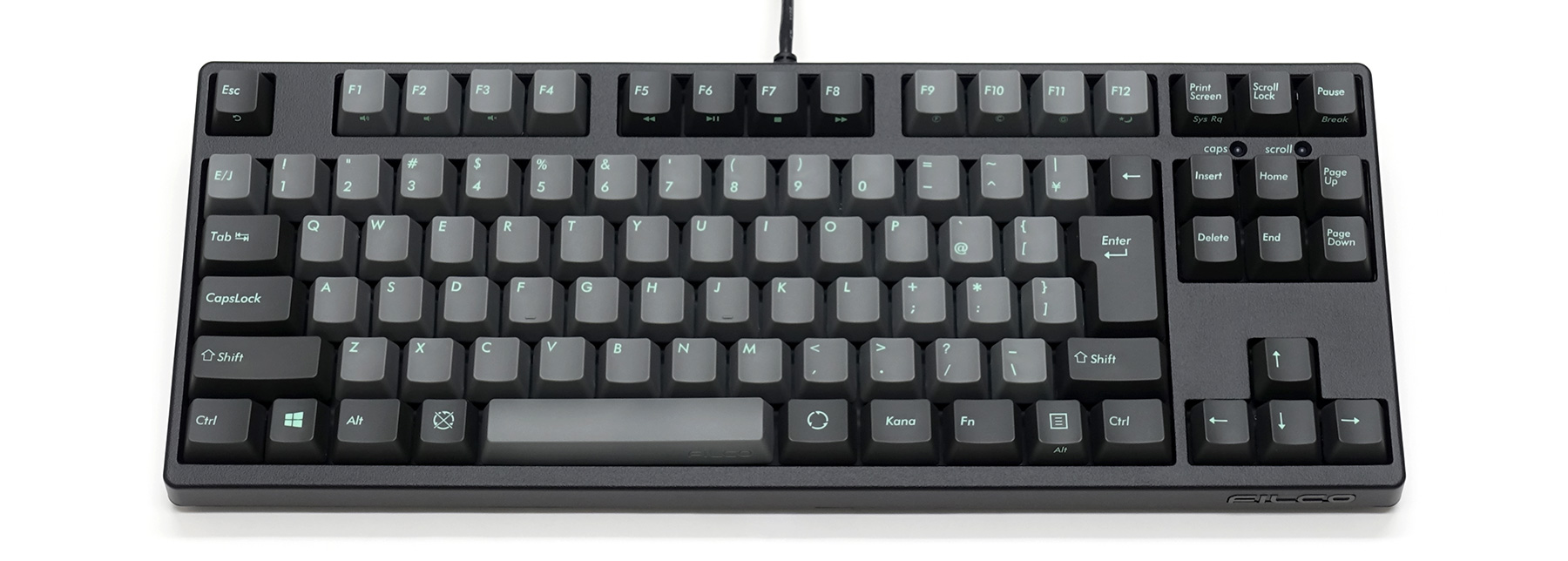 Majestouch 2SS Edition Tenkeyless MXスピードシルバー軸・テンキーレス・日本語かななし