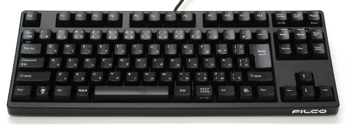 ZERO Tenkeyless「ゼロ テンキーレス」　Nキーロールオーバー・かなあり