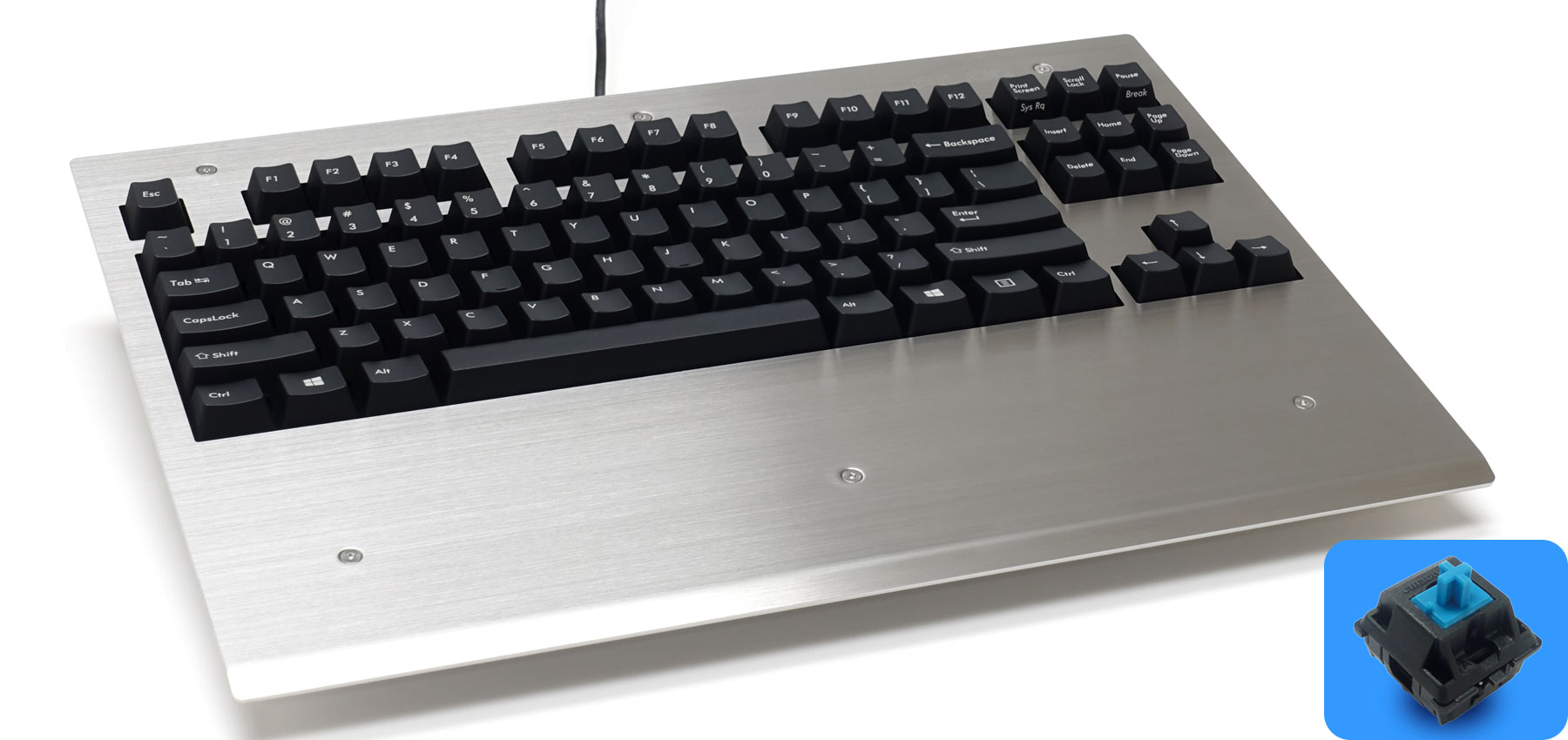 Majestouch 2 Metal SUS Tenkeyless 青軸・テンキーレス・US ASCII