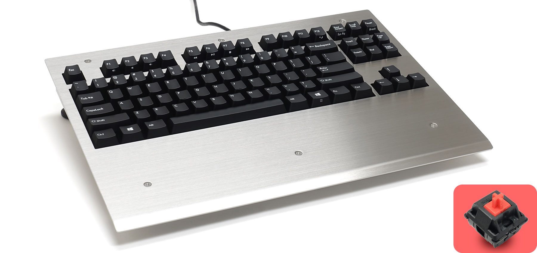 Majestouch 3 Metal SUS Tenkeyless 静音赤軸・テンキーレス・US ASCII