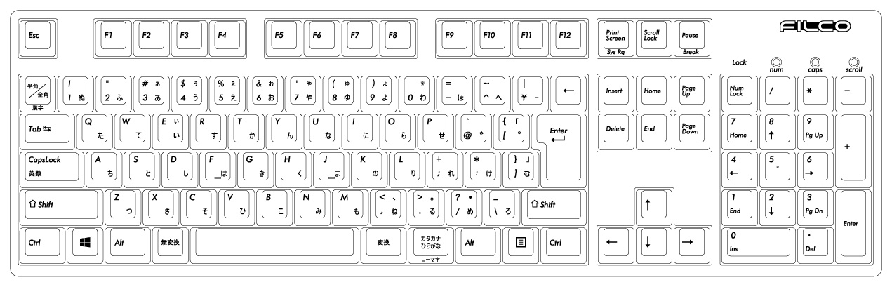 FILCO Majestouch2 ／FKBN108M/JB2