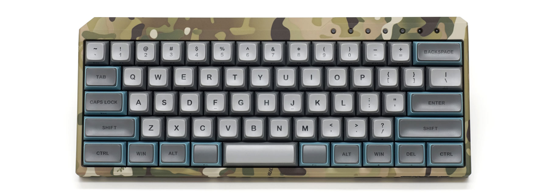 【通販限定】 Majestouch MINILA-R Convertible SILENT静音軸・英語・ASAGI配色・Camouflage