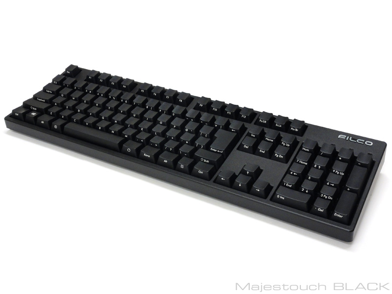 総合1位】 ＜FILCO＞ Majestouch BLACK  108キー茶軸(幅440×奥行138×高さ35.8mm(スタンド使用時49.5mm)/1.2kg) ダイヤテック FKBN108M/NFB2  リコメン堂 通販 PayPayモール