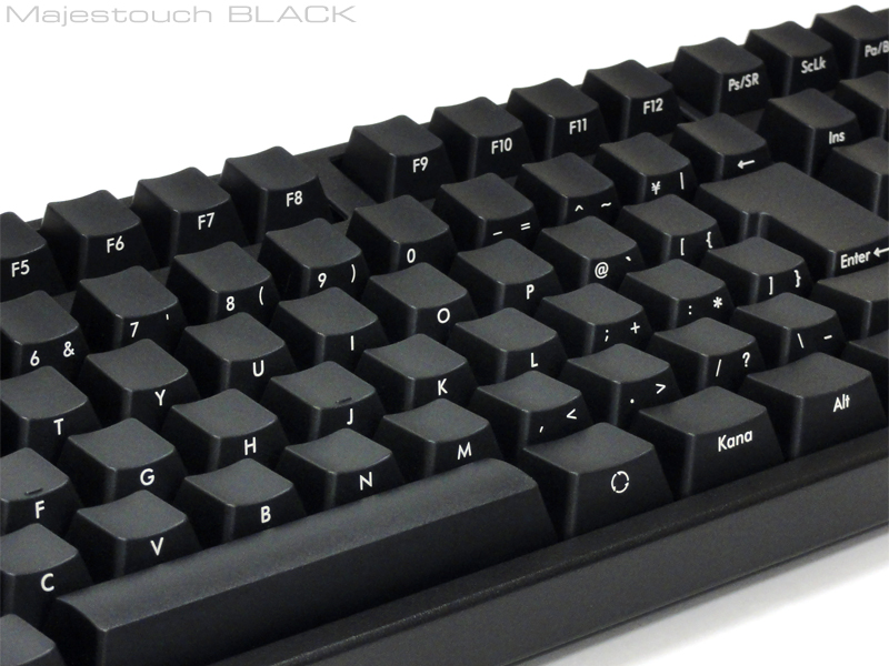 Majestouch BLACK 黒軸・フルサイズ・かななし製品情報 | ダイヤテック 