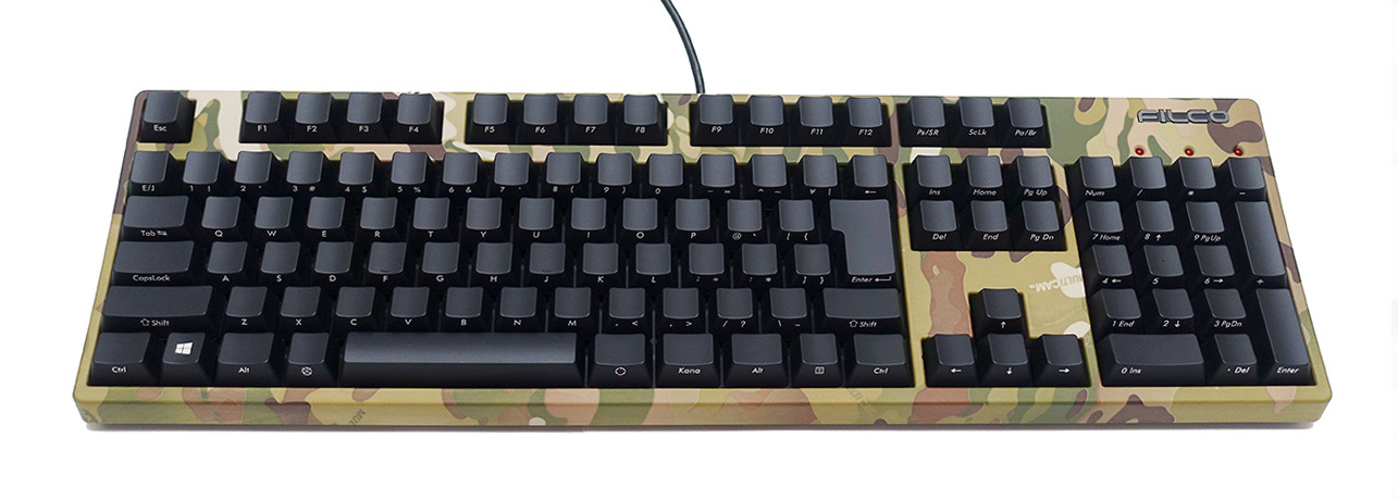 【数量限定】Majestouch BLACK A+ マルチカムモデル 茶軸・フルサイズ・かななし 【数量限定】Majestouch BLACK A+ マルチカムモデル 茶軸・フルサイズ・かななし