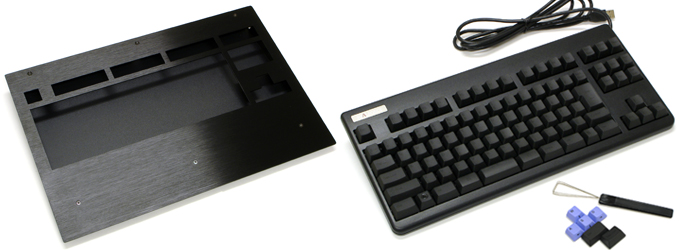 Realforce86/91シリーズ専用メタルカスタムキット改&Realforce91UDK-Gセット