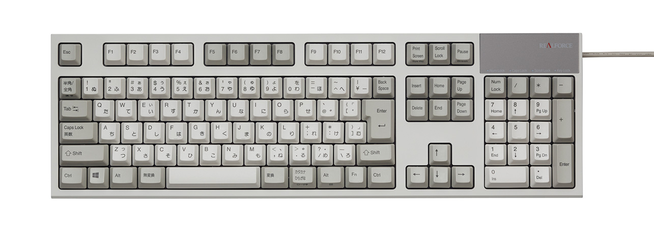 REALFORCE S R2 日本語108配列 静音 変荷重 昇華印刷 かな有り アイボリー REALFORCE S R2 日本語108配列 静音 変荷重 昇華印刷 かな有り アイボリー