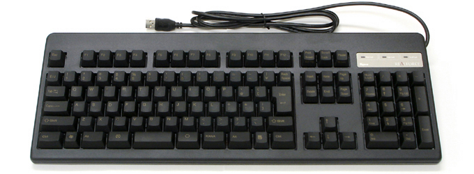 Realforce108UBK　ALL30gブラック　