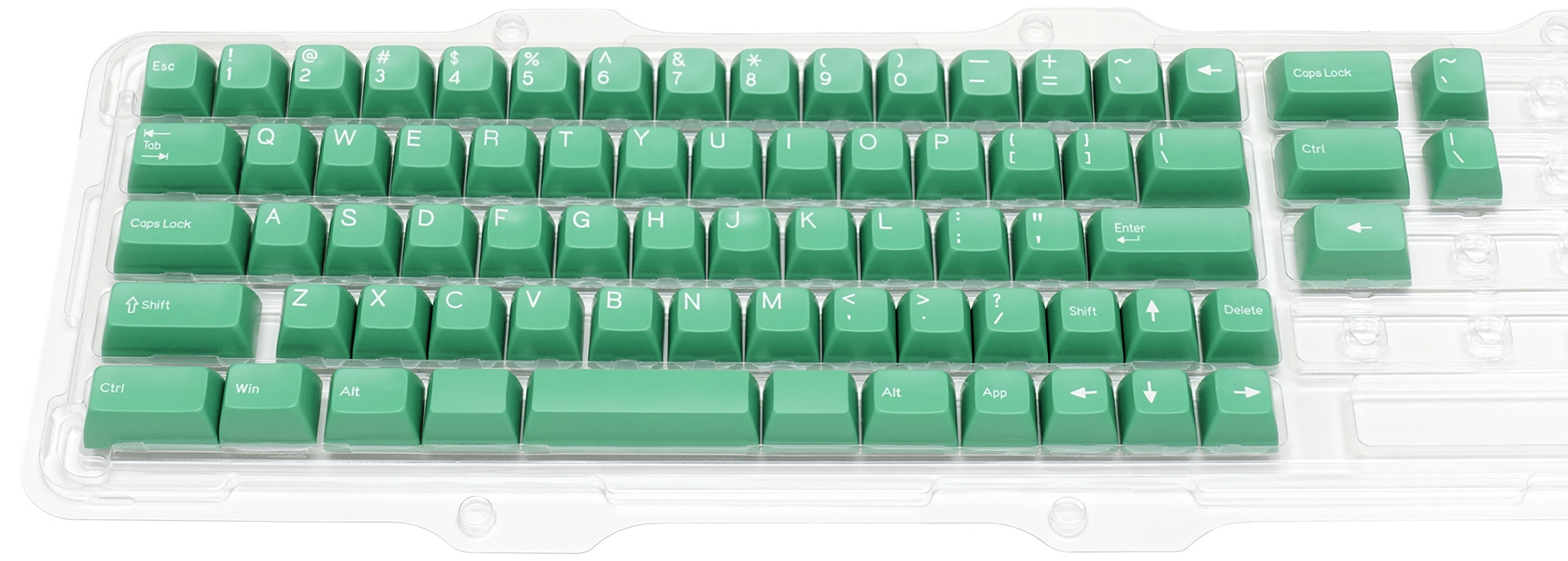 Double-shot keycap set for MINILA / Mint